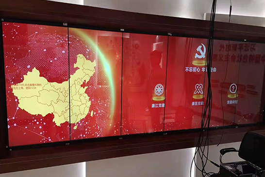 大屏拼接显示墙互动软件有没有用?