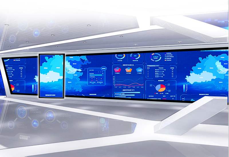 弧形滑轨屏定制-滑轨屏软件-电动滑轨屏