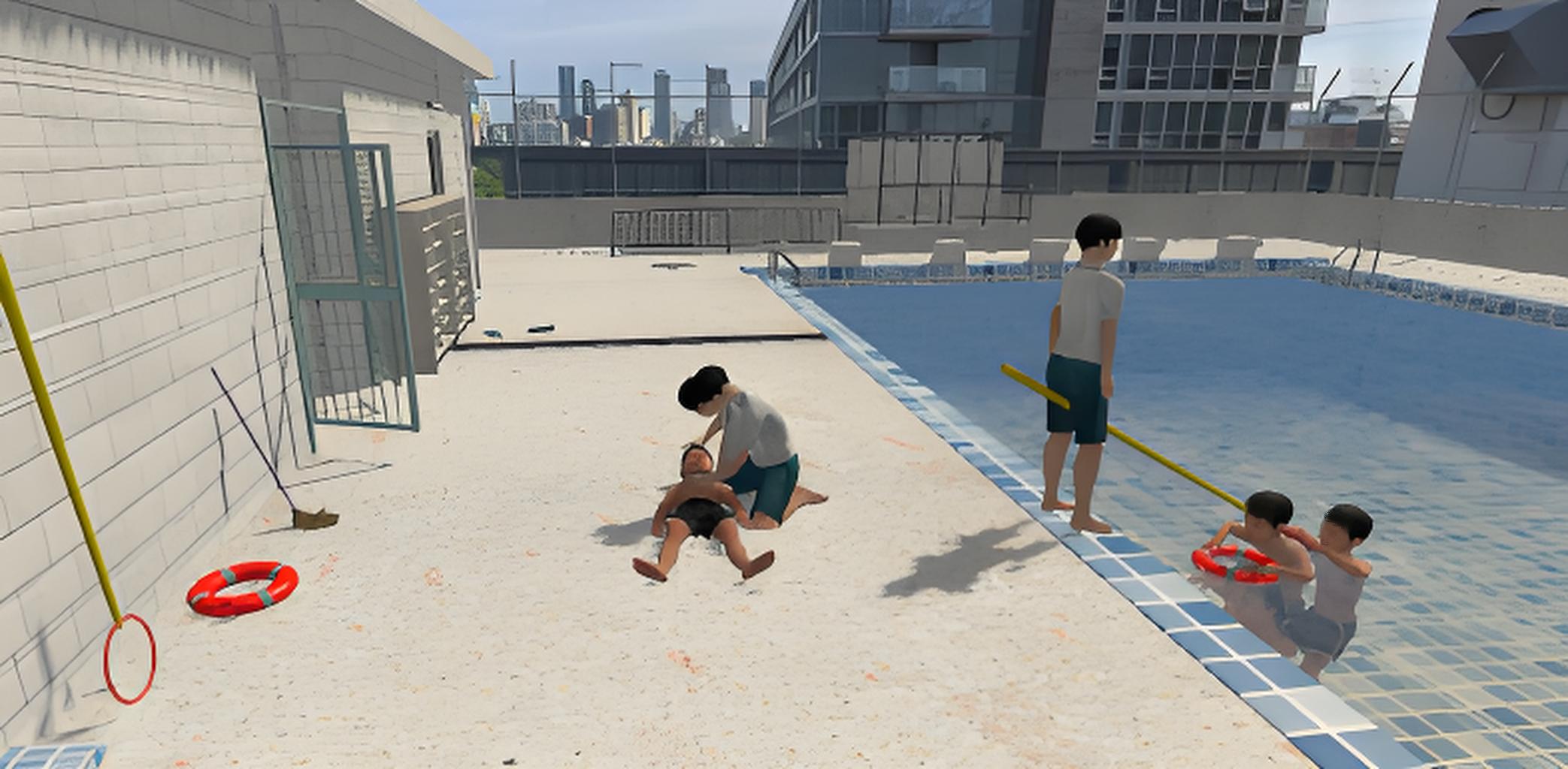 VR防溺水模拟体验系统 溺水安全教育系统 校园安全教育系统