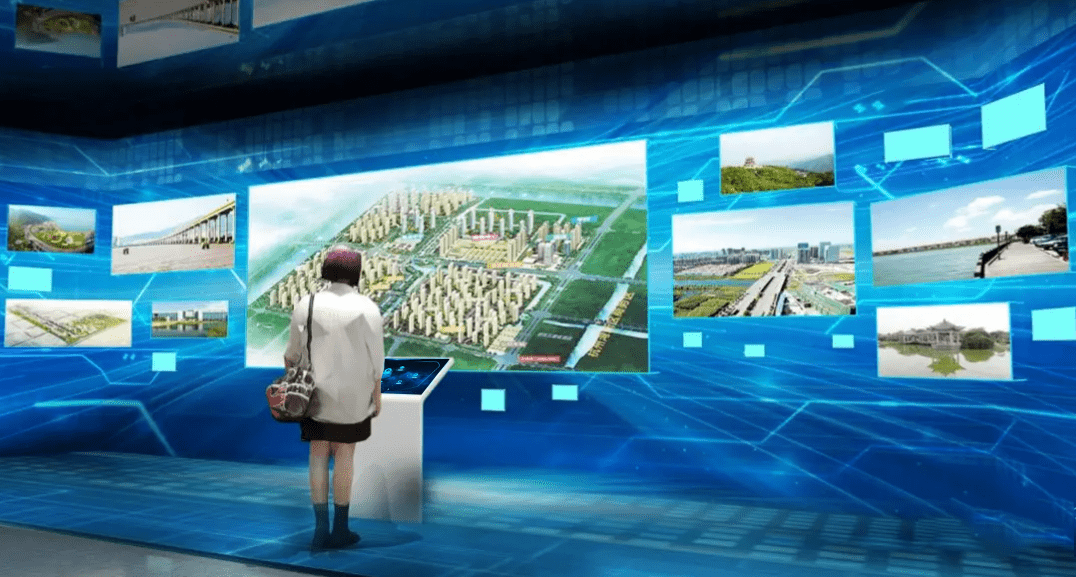 互动飞屏系统-展厅无线飞屏互动软件-隔空飞屏展示软件