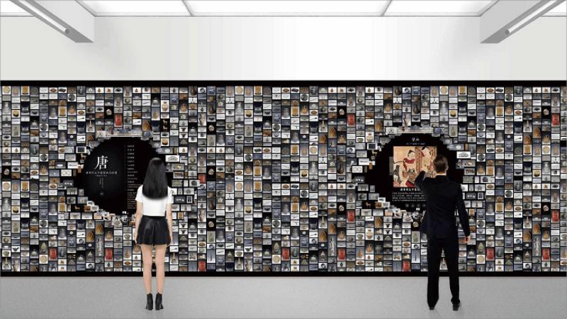 3D图片墙互动软件 大屏互动图片展示软件 瀑布流照片墙软件