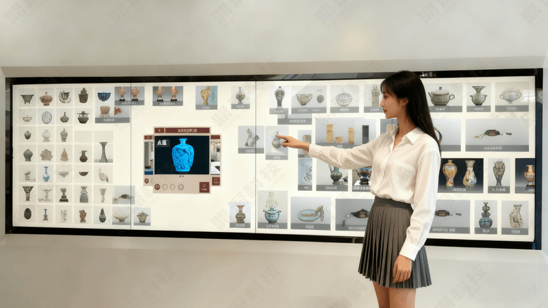 博物馆大屏互动墙