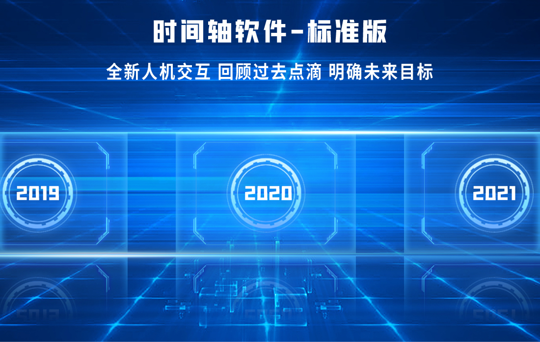 历史大事件时间轴互动软件|触屏互动时间轴展示|展厅软件开发