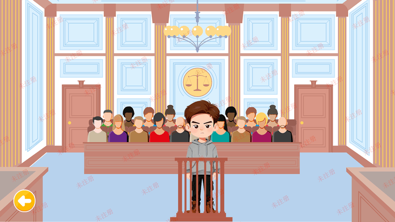 法治教育基地互动系统_我是大法官_模拟法庭互动软件