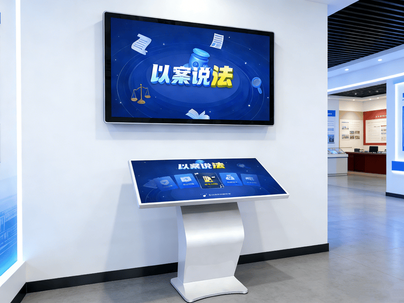 以案说法互动软件——基于真实案例的法治科普互动展示系统