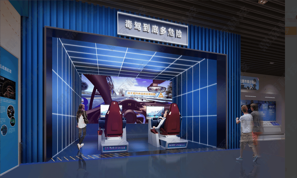 禁毒教育展厅声光电互动设备 禁毒教育展厅软硬件解决方案