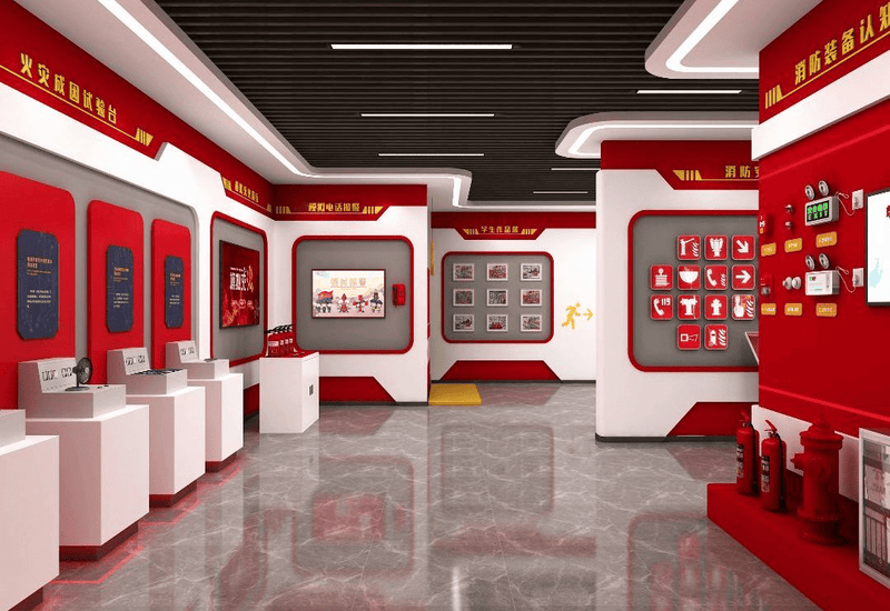 鼎深科技 消防安全科普馆解决方案 互动体验设备厂家