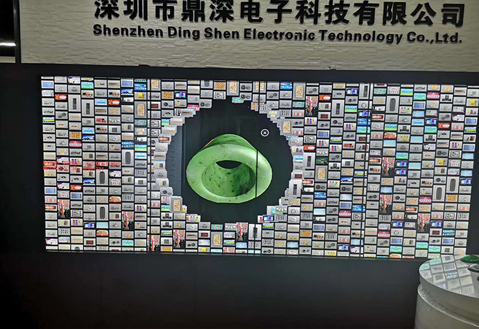 瀑布流互动大屏软件-3D魔墙互动软件-大屏数字墙软件